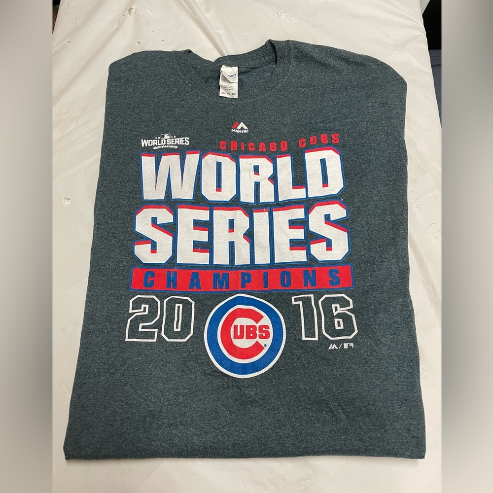 Chicago Cubs World Series long sleeve T-shirt 2XL